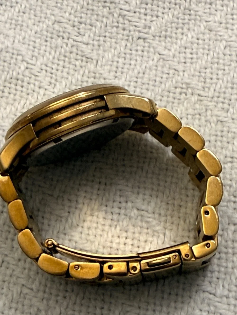 Michael Kors Gold Metal Link Wrist Watch #6